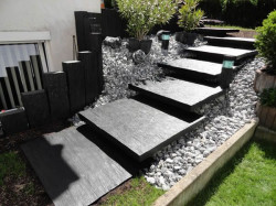 Matériaux pour un aménagement extérieur contemporain  