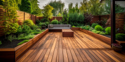 Matériaux pour création de terrasses extérieures en bois  